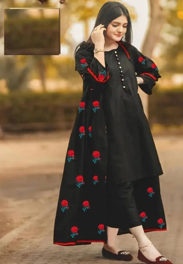 3pc Silk Suits for women. - Shezlin Bazaar