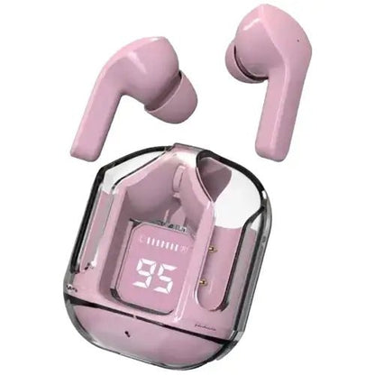 Air31 Earbuds Wireless Crystal Transparent Body - Shezlin Bazaar