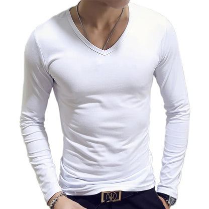 Tennis T Shirts Men Long Sleeve T-Shirt Sportswear Fitness T Shirts for Men Slim Fit T Shirts Designer Solid Tees Tops - Shezlin Bazaar